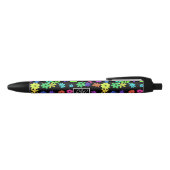 Kleur Pop Schattige Flowers Personalised Pen (Bovenkant)