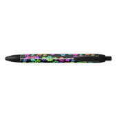 Kleur Pop Schattige Flowers Personalised Pen (Achterkant)