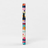 Kleur Pop Stip Streep Patroon Case-Mate iPhone Case (Achterkant/rechts)