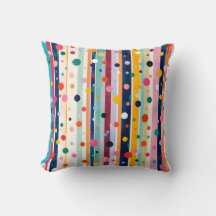 Kleur Pop Stip Streep Patroon