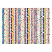 Kleur Pop Stip Streep Patroon Tafelkleed (Voorkant (Horizontaal))