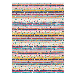 Kleur Pop Stip Streep Patroon Tafelkleed
