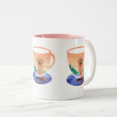 Kleur Pop Twee-Tone Mok (Voorkant rechts)