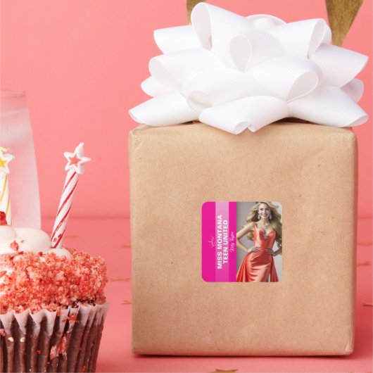 Kleur Pop Ultimate Pageant Titelhouder Sticker Set (Feest)