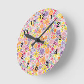 Kleur Pop Wildbloemen Ronde Klok (Hoek)