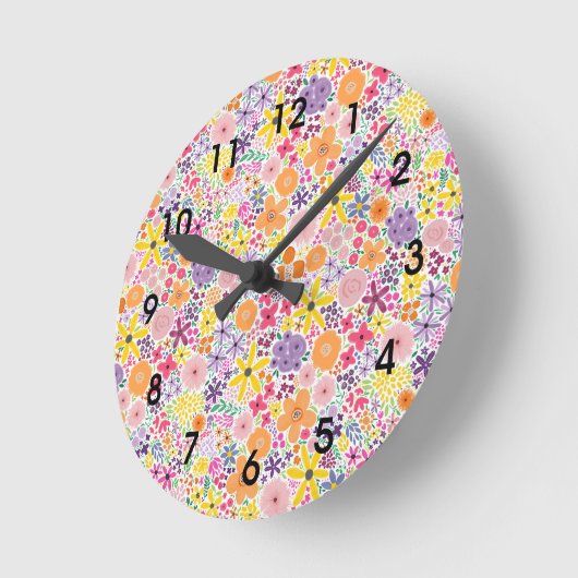 Kleur Pop Wildbloemen Ronde Klok (Hoek)