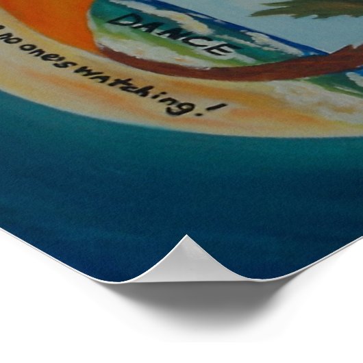 Kleur Poster schuddans (Hoek)