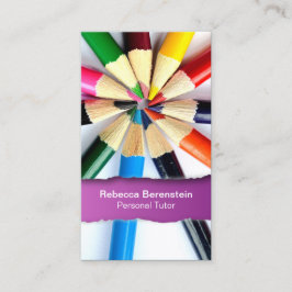 Kleur Potlood Tutor Geript Fuschia Visitekaartje