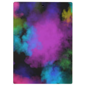 Kleur Puffs Gold Makeup Eyes Lashes Personeelsform Klembord (Achterkant)