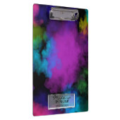 Kleur Puffs Gold Makeup Eyes Lashes Personeelsform Klembord (Rechts)