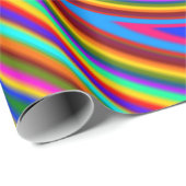 Kleur Rays Rainbow Swirl Wrapping Paper Cadeaupapier (Rol Hoek)