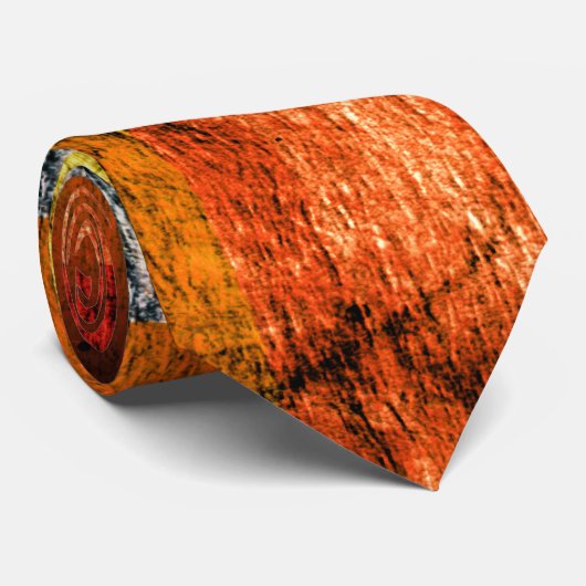 Kleur - Retro Stropdas (Opgerold)