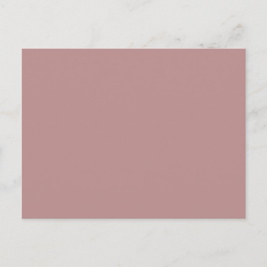 kleur roosbruin briefkaart (Voorkant)