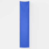 kleur royal blauw spandoek (Verticaal)
