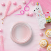 Kleur Roze Roségoud Trendy Sjabloon Modern Papieren Kommen (Feest)