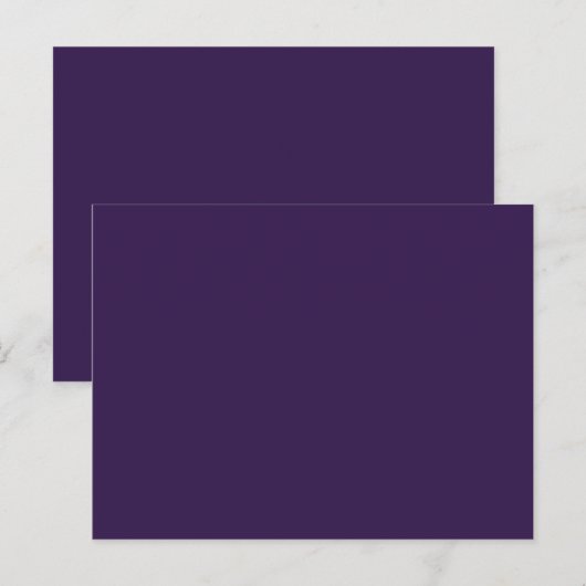 kleur Russisch violet Briefkaart (Voorkant / Achterkant)