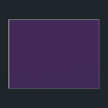 kleur Russisch violet Briefkaart<br><div class="desc">Russische kleur violet 32174D</div>