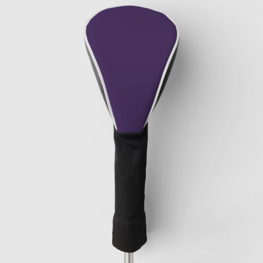 kleur Russisch violet Golfheadcover (Voorkant)