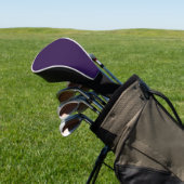 kleur Russisch violet Golfheadcover (Insitu)