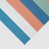 Kleur Shade Stripes Verjaardag Tissuepapier (Detail)