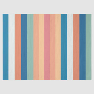 Kleur Shade Stripes Verjaardag Tissuepapier