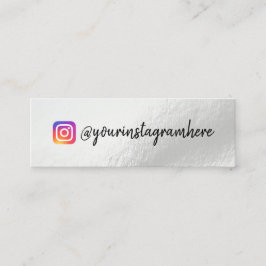 Kleur Shift Holographic Mini Visitekaartje