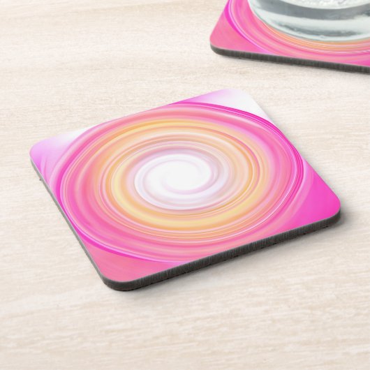 Kleur Snoepjes cirkels Drankjes Onderzetter (Linkerzijde)