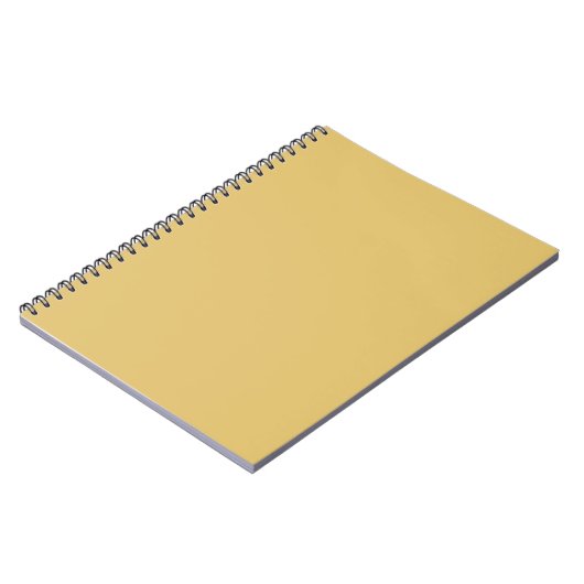 Kleur Solid Brass Notitieboek (Linkerzijde)