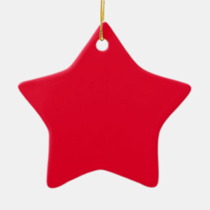kleur Spaans rood Keramisch Ornament