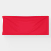 kleur Spaans rood Spandoek (Horizontaal)