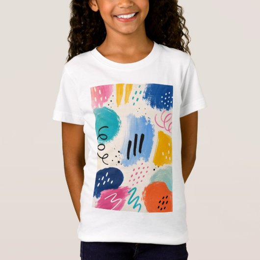 Kleur Spetter Avonturen T-Shirt (Voorkant)