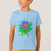 Kleur Spetter Jongens Basic T-Shirt (Voorkant)
