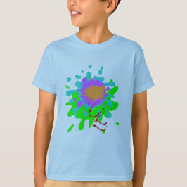 Kleur Spetter Jongens Basic T-Shirt 