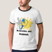 Kleur Spetter Pickleball T-shirt (Voorkant)