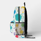Kleur Spetter Pop Bedrukte Rugzak (Rechts)