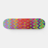 Kleur Spetterende Helder Skateboard (Horizontaal)