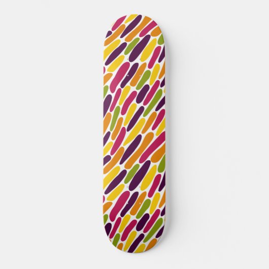Kleur Splash 030322 Persoonlijk Skateboard (Voorkant)