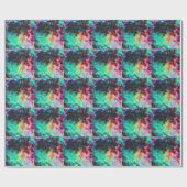 Kleur Splash: Abstracte Waterverf Kunst Cadeaupapier (Vlak)