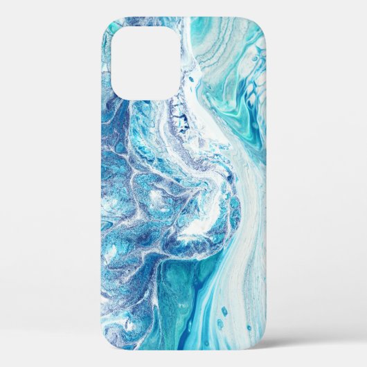 Kleur splash: Acryl Abstracte achtergrond Case-Mate iPhone Case (Achterkant)