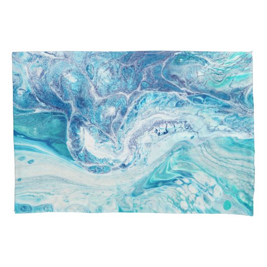 Kleur splash: Acryl Abstracte achtergrond Kussensloop (Voorkant)