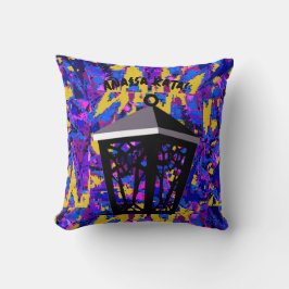 Kleur Splash Anassa Kata Uil Lantaarn Kussen