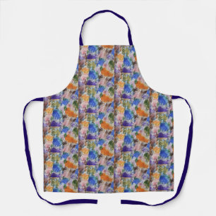 Kleur Splash Apron Schort