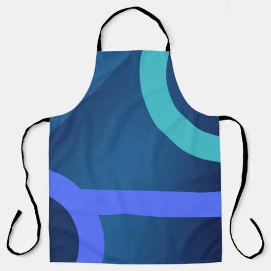Kleur Splash Apron Schort (Voorkant)