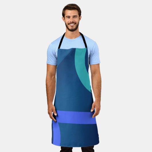 Kleur Splash Apron Schort (Gedragen)