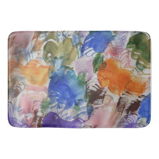 Kleur Splash Bath Mat (Voorkant)