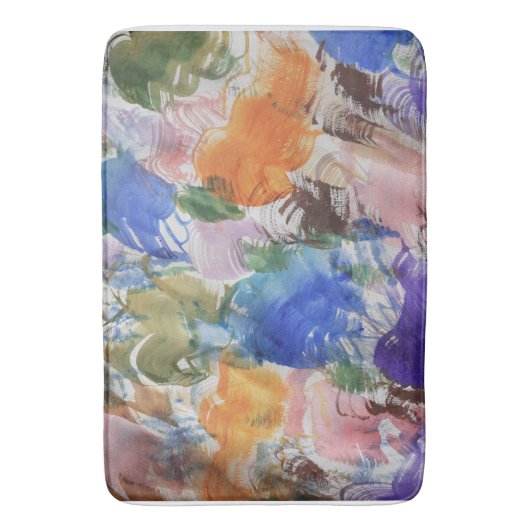 Kleur Splash Bath Mat (Voorkant Verticaal)