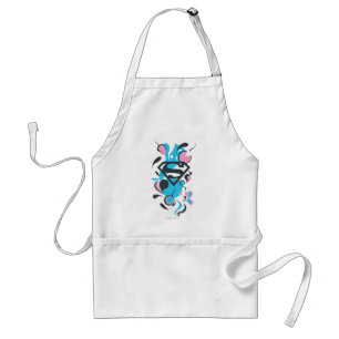 Kleur Splash Blue Standaard Schort