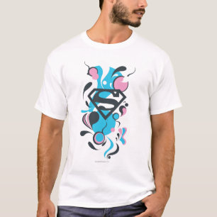 Kleur Splash Blue T-shirt