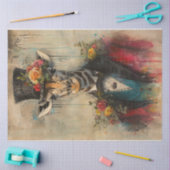 Kleur splash giraffe tissuepapier (Craft)