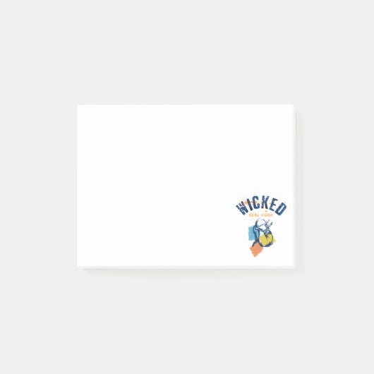  kleur Splash Grunge Wicked Real Vision Post-it® Notes (Voorkant)